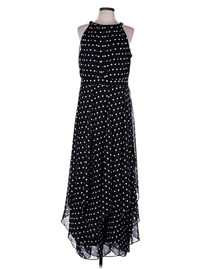 Pre-owned Betsy & Adam Casual Dress In Black