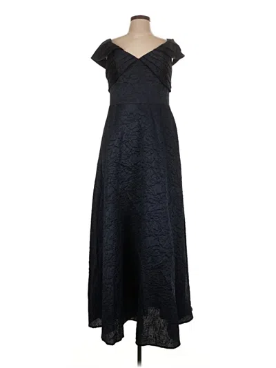 Pre-owned Betsy & Adam Casual Dress In Black