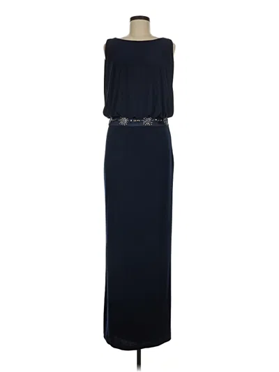 Pre-owned Betsy & Adam Casual Dress In Black