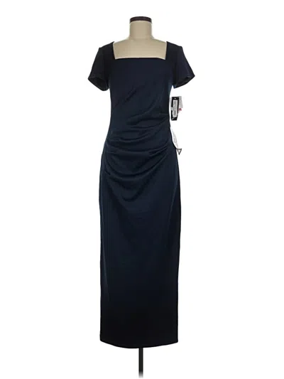 Betsy & Adam Casual Dress In Black