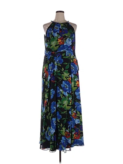 Pre-owned Betsy & Adam Casual Dress In Blue