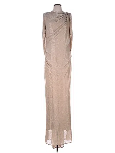 Pre-owned Betsy & Adam Casual Dress In Brown