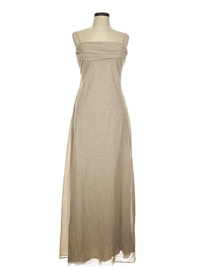 Pre-owned Betsy & Adam Casual Dress In Brown