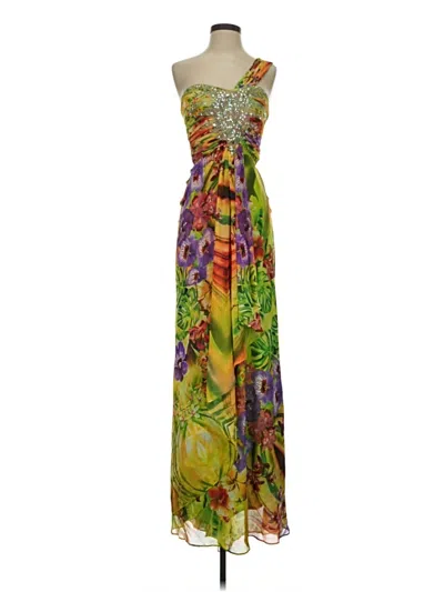 Pre-owned Betsy & Adam Casual Dress In Yellow