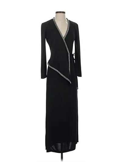 Pre-owned Betsy & Adam Cocktail Dress In Black