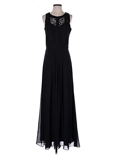 Pre-owned Betsy & Adam Cocktail Dress In Black