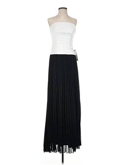 Pre-owned Betsy & Adam Cocktail Dress In Black