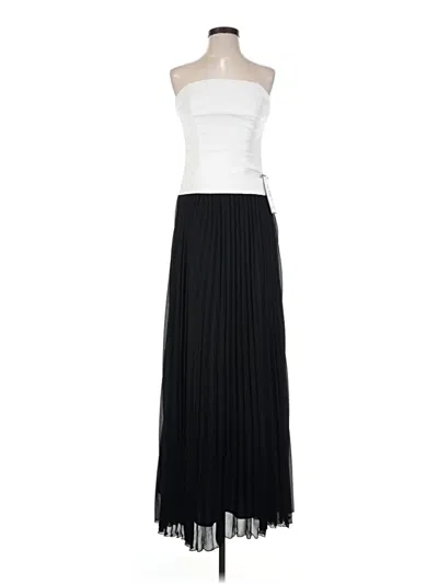 Pre-owned Betsy & Adam Cocktail Dress In Black