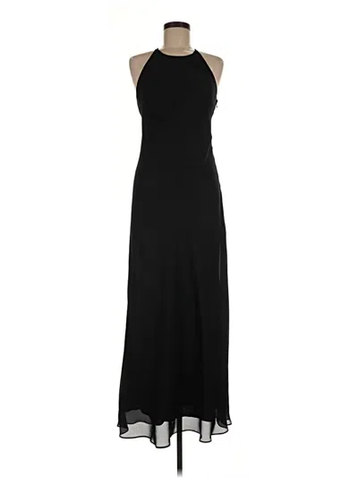 Pre-owned Betsy & Adam Cocktail Dress In Black