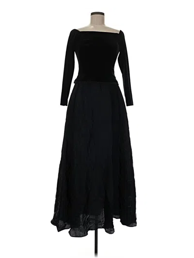 Pre-owned Betsy & Adam Cocktail Dress In Black