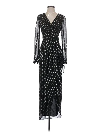 Pre-owned Betsy & Adam Cocktail Dress In Black