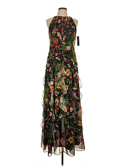 Pre-owned Betsy & Adam Cocktail Dress In Black