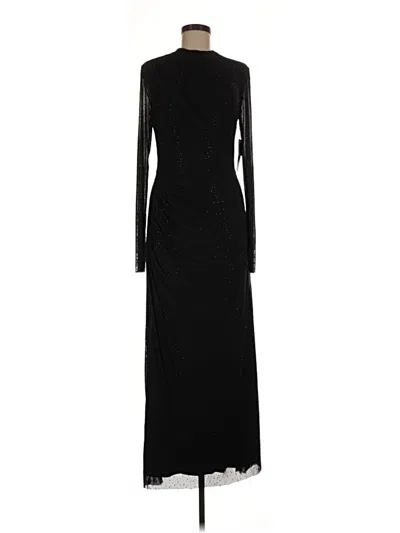 Pre-owned Betsy & Adam Cocktail Dress In Black