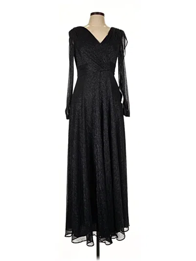 Betsy & Adam Cocktail Dress In Black