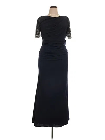 Pre-owned Betsy & Adam Cocktail Dress In Black