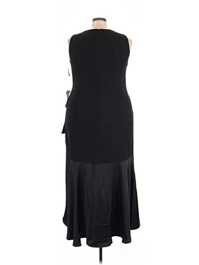 Pre-owned Betsy & Adam Cocktail Dress In Black