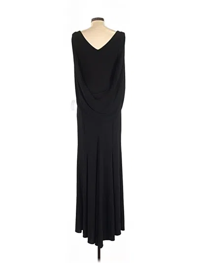 Pre-owned Betsy & Adam Cocktail Dress In Black