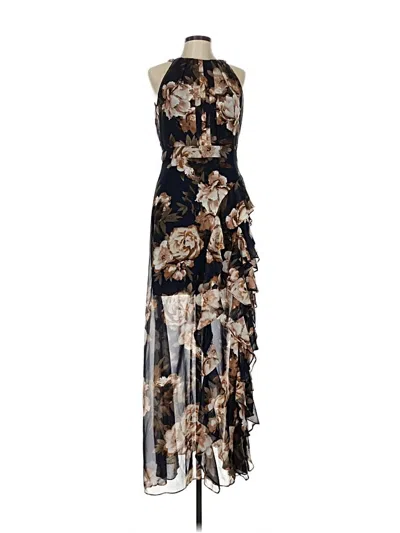 Pre-owned Betsy & Adam Cocktail Dress In Blue