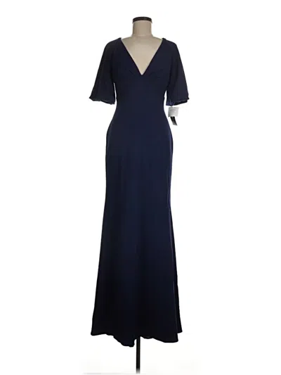 Betsy & Adam Cocktail Dress In Blue