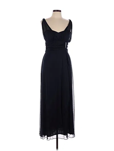 Pre-owned Betsy & Adam Cocktail Dress In Blue
