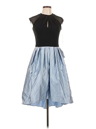 Pre-owned Betsy & Adam Cocktail Dress In Blue