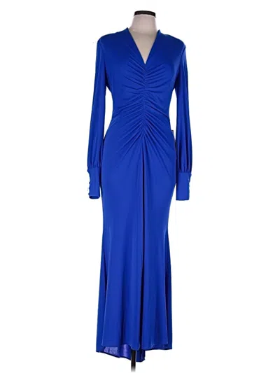 Betsy & Adam Cocktail Dress In Blue