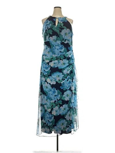 Betsy & Adam Cocktail Dress In Blue