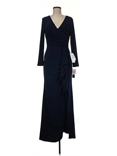 Betsy & Adam Cocktail Dress In Blue