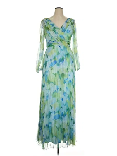 Pre-owned Betsy & Adam Cocktail Dress In Green