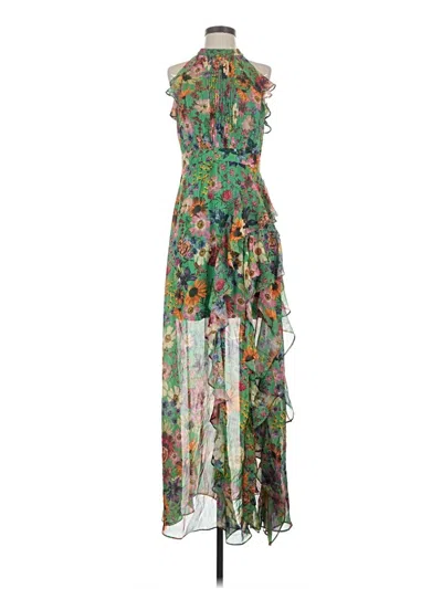 Pre-owned Betsy & Adam Cocktail Dress In Green
