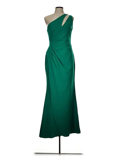 Pre-owned Betsy & Adam Cocktail Dress In Green