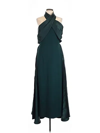 Pre-owned Betsy & Adam Cocktail Dress In Green