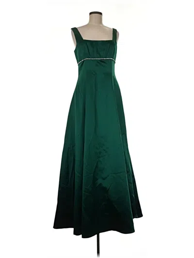 Pre-owned Betsy & Adam Cocktail Dress In Green