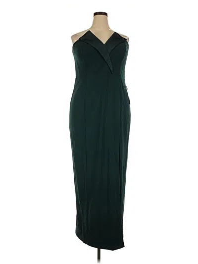 Pre-owned Betsy & Adam Cocktail Dress In Green