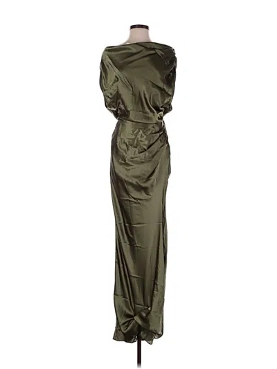 Pre-owned Betsy & Adam Cocktail Dress In Green