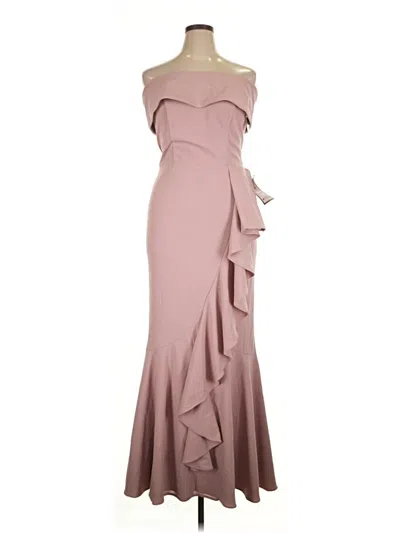 Pre-owned Betsy & Adam Cocktail Dress In Pink