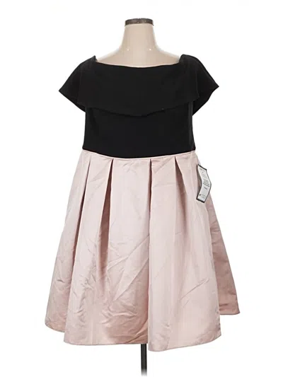Pre-owned Betsy & Adam Cocktail Dress In Pink