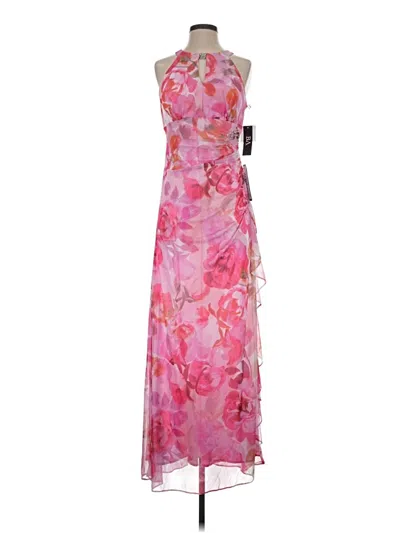 Pre-owned Betsy & Adam Cocktail Dress In Pink