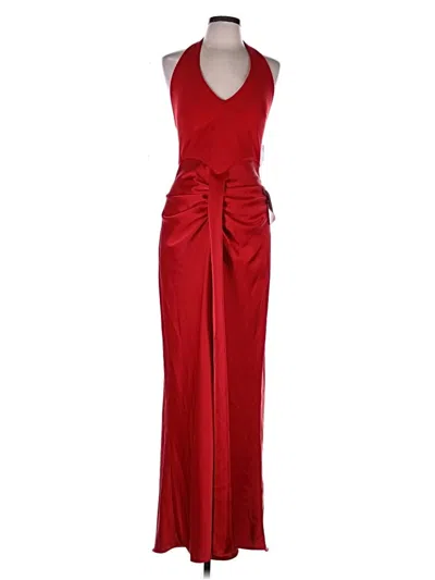 Betsy & Adam Cocktail Dress In Red