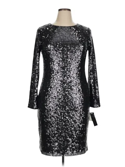Betsy & Adam Cocktail Dress In Black