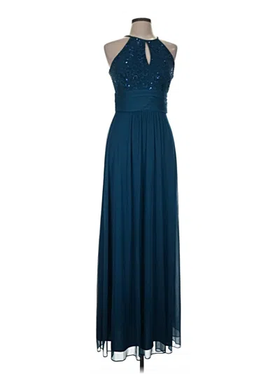 Betsy & Adam Cocktail Dress In Teal