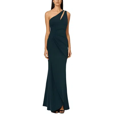 Betsy & Adam Dfsd Womens Cut-out Maxi Evening Dress In Green