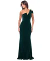 BETSY & ADAM PETITE VELVET GOWN