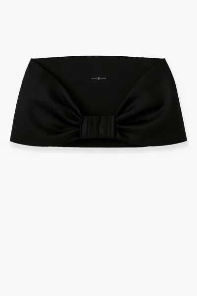 Betsy & Adam "thalia" Stretch Mikado Shawl Wrap In Blue