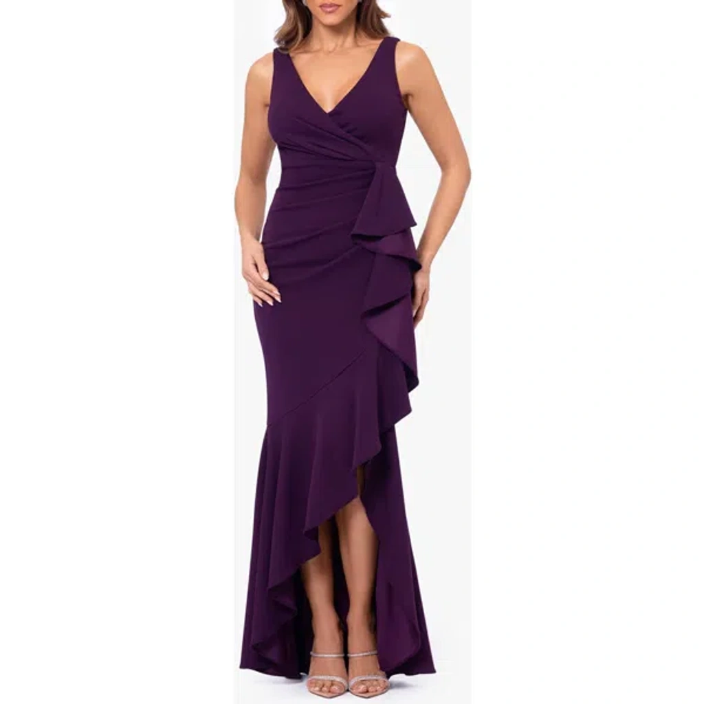 Betsy and adam high low gown 2025