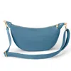 Betsy & Floss Women's Ambra Crossbody Waist Bag In Denim Blue In Blue
