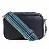 Betsy & Floss Women's Blue Crossbody Bag In Navy With Interchangeable Straps In Blue