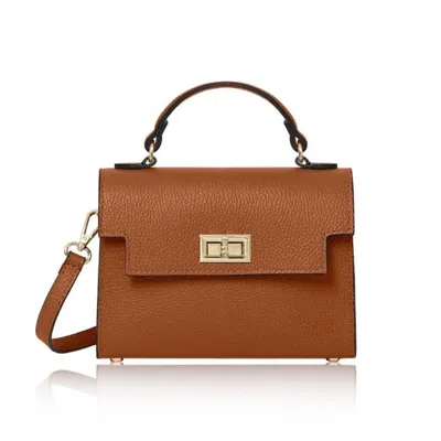 Betsy & Floss Women's Brown Forli Top Handle Handbag - Tan