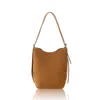 Betsy & Floss Women's Brown Melfi Suede Bucket Tote Bag In Tan In Brown