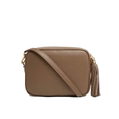 Betsy & Floss Women's Brown Verona Crossbody Tassel Bag In Dark Taupe